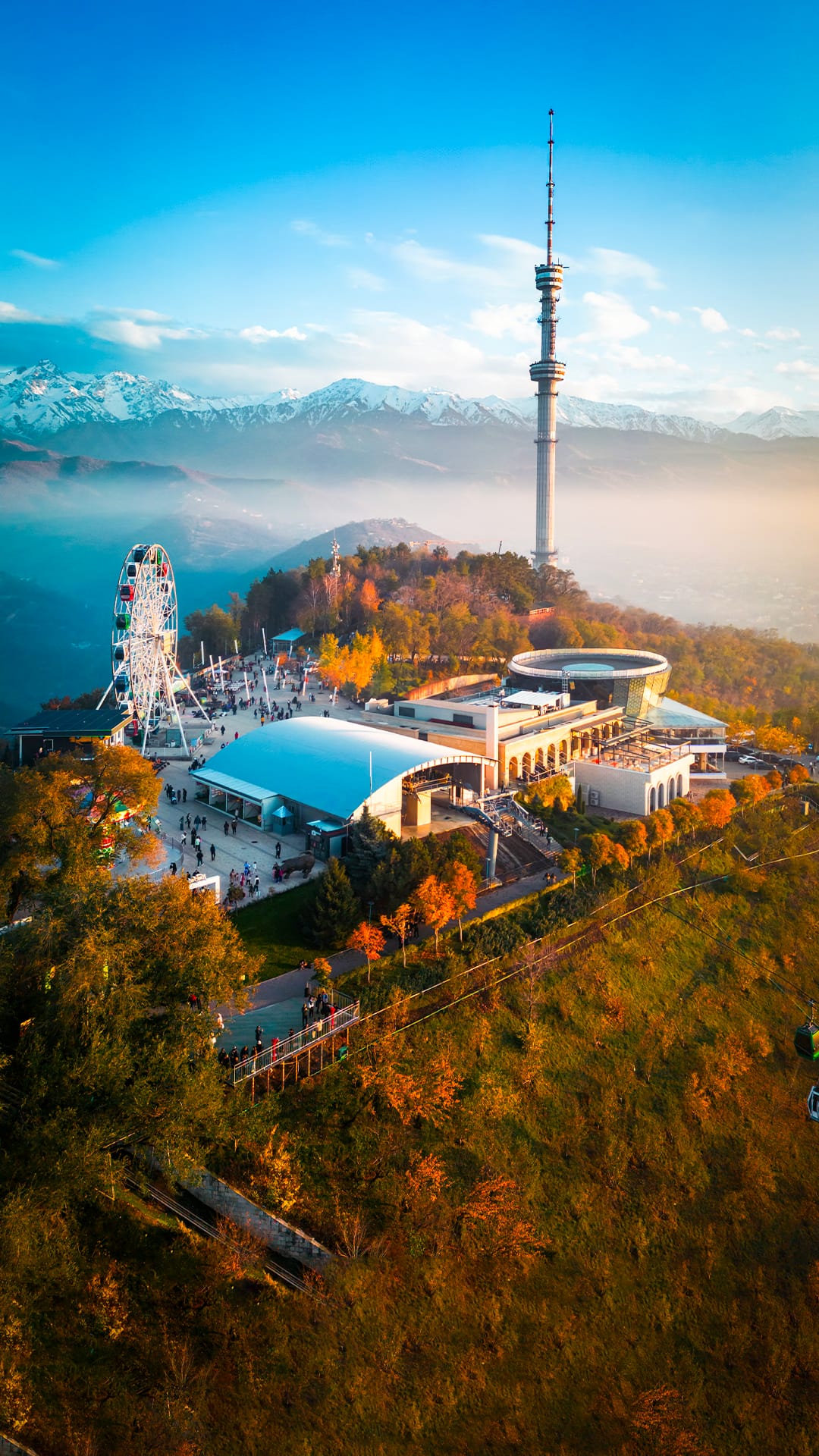 Arrive in Almaty. Travel from India to Kazakhstan.