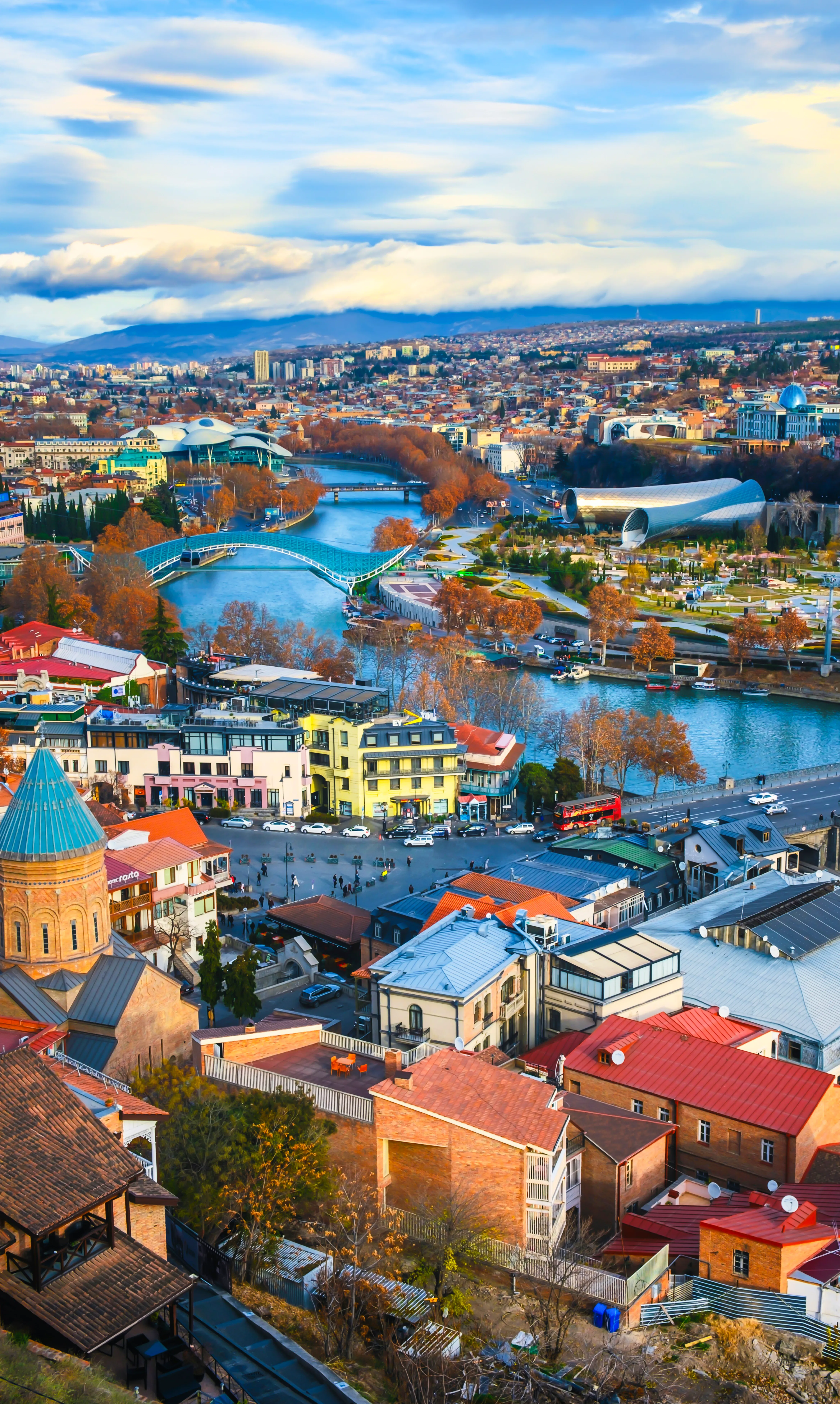 Arrival in Tbilisi- Capital City Of Georgia.